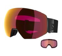 Salomon - Radium Prime Black Sigma Poppy Red + Sigma Light Blue - Goggles