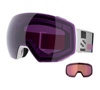 Salomon - Radium Prime White Addikt Sigma Sky Blue + Sigma Light Blue - Goggles