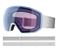 Salomon - Radium Pro S White Sigma Photo Sky Blue - Goggles