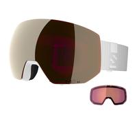 Salomon - Radium Pro White Sigma Black Gold + Sigma Light Blue - Goggles