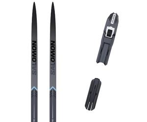 SALOMON Rc10 Eskin Vit Med + Prolink Shift Classic - Women - Black / Grey / Purple - size 196- model 2026 196