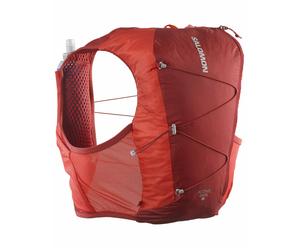 Salomon - Road running bag - Active Skin 8 Set Red Dahlia/High Risk Red - Size S Red S