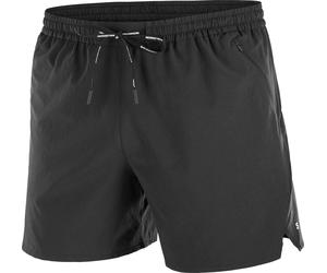 Salomon - Road running shorts - Shakeout Core 5" Shorts M Deep Black for Men - Size M Black M