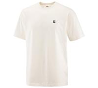 Salomon Round Logo Graphic Short Sleeve T-Shirt White - XL