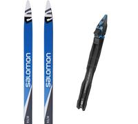 SALOMON Rs Junior + Prolink Race Jr Skate - Children - White / Blue / Black - size 151- model 2024 151