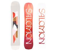 Salomon Rumble Fish Woman Snowboard Red 144 Women