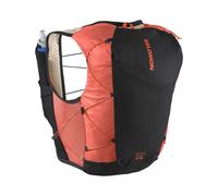 Salomon - Running bag - Active Skin 12 Set W Emerglow / Black for Women - Size XL - Red Red