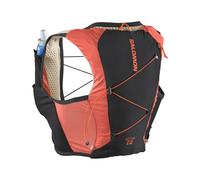 Salomon - Running bag - Active Skin 4 Set W Emerglow / Black for Women - Size XL - Red Red XL