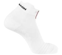 Salomon - S/Lab Glide Ankle - Running socks size 36-38, white