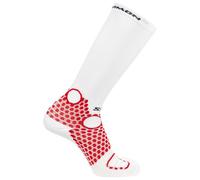 Salomon - S/Lab Ultra Knee - Running socks size 39-41, white