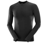 Salomon - Thermo-regulating long-sleeved T-shirt - S/Lab Ultra Sml LS Tee U Deep Black for Men - Size M Black