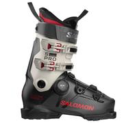 Salomon - S/Pro Supra S Boa 110 Black Gray Aurora Samba Met. - 28-28.5 - Ski boots