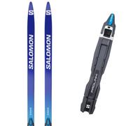 SALOMON S/race Classic Junior + Prolink Race Jr - Children - Blue / White / Black - size 152- model 2024 152