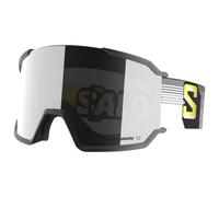 Salomon - S/View 3 Black Pixels Multilayer Super White - Goggles