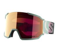 Salomon - S/View 3 Iceberg Green Qst Multilayer Ruby - Goggles