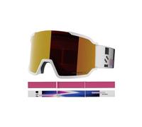 Salomon S/VIEW 3 ML, Ski Goggles,Multilayer Cylindrical Lens, Triple-Layer Foam, Glare Reduction, BLACK, One Size