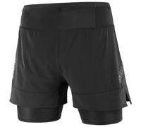 Salomon - Sense 2in1 Shorts - Running shorts size XL, black