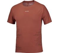 SALOMON Sense Aero Ss Tee Gfx - Men - Brown / Red - size S- model 2026 S