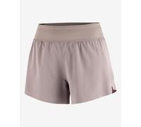 Salomon Sense Aero Stow 4" Shorts Grey Violet Women - M