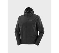 Salomon Sense Aero Wind Hooded Jacket Pure Black - L