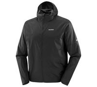 Salomon Sense Aero Wind Hooded Jacket Pure Black - L