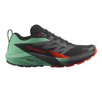 SALOMON Sense Ride 5 - Men - Black / Green / Red - size 10.5- model 2025 10.5