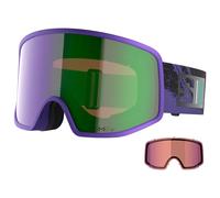 Salomon - Sentry Pro Ultra Violet Hucknife Sigma Emerald + Sigma Light Blue - Goggles