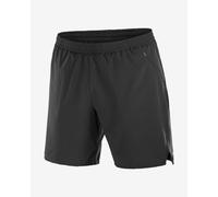Salomon - Shorts with Integrated Boxer - Shakeout Core 2In1 Shorts 7'' M Deep Black for Men - Size L Black L