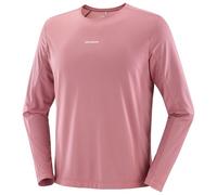 Salomon SHKout Core Long Sleeve T-Shirt Pink - S