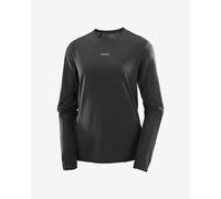 Salomon - Women's SHKout Core L/S - Running shirt size L, black