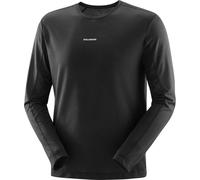 SALOMON Shkout Core Ls Tee - Men - Black - size S- model 2026 S