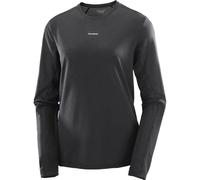 Salomon - Women's SHKout Core L/S - Running shirt size S, black