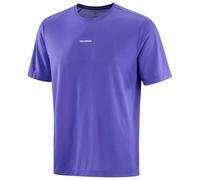 Salomon - Soft and breathable T-shirt - Shakeout Core SS Tee M Liberty for Men - Size S - Purple Purple S
