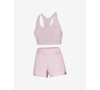 Salomon SHKout Core + SHKout Core 4" shorts pack sports bra light pink women - L
