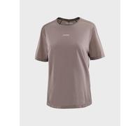 Salomon SHKout Core Short Sleeve T-Shirt Brownish Grey Women - S