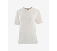Salomon - Soft, breathable T-shirt - Shakeout Core SS Tee W Whisper White for Women - Size M - Beige Beige M