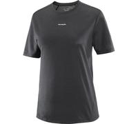 Salomon - Soft and breathable T-shirt - Shakeout Core SS Tee W Deep Black for Women - Size S Black