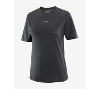 Salomon - Women's SHKout Core S/S - Running shirt size M, grey