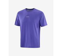 Salomon - Soft and breathable T-shirt - Shakeout Core SS Tee M Liberty for Men - Size S - Purple Purple S