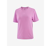 Salomon - Women's SHKout Core S/S - Running shirt size S, pink