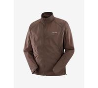 Salomon SHKout Fly Windproof Jacket Dark Brown - L