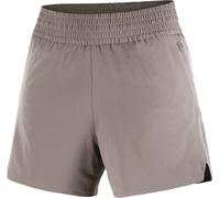 Salomon - Shorts with integrated boxer shorts - Shakeout Core 2In1 Shorts 4 W Iron for Women - Size M - Beige Beige M