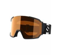 Salomon S/view 3 Access Ski Goggles Black Tonic Orange/CAT2