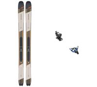 Salomon - Ski touring bindings - Touring ski set Mtn 91 Carbon Rainy Day/Black 2024 for Men - Grey Grey 150 cm.166 cm