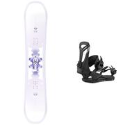 Salomon Snowboard - All-mountain snowboard - Pack Lotus 2026 for Women - White White 135 cm.138 cm.142 cm.146 cm