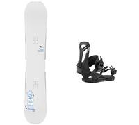 Salomon Snowboard - Freestyle snowboard - Pack Abstract 2026 - White White 138 cm.153 cm.155W cm