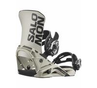 Salomon Snowboard - Snowboard Bindings - District Rainy Day for Men - Size S - White White S