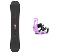 Burton - Snowboard bindings - Step On Escapade Black for Women Black M