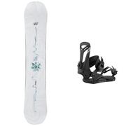 Salomon Snowboard - Snowboard bindings - Pack Oh Yeah 2026 for Women - White White M.L.XL.S