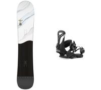 Salomon Snowboard - Snowboard Bindings - Snowboard Set Bellevue 2024 for Women in Nylon